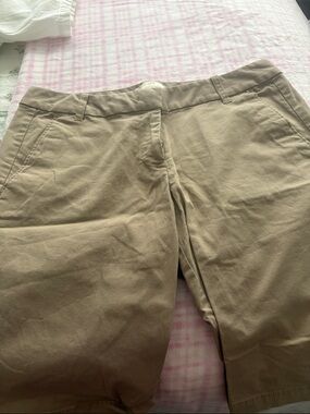 J. Crew Beige Bermuda Shorts